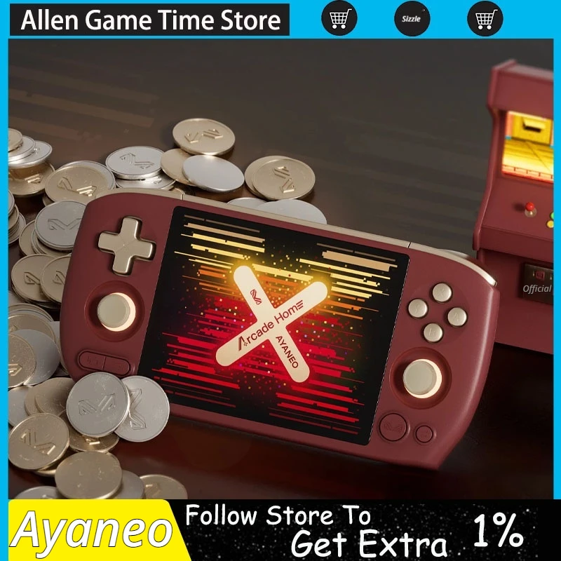 Ayaneo Pocket Air Mini Retro Handheld Game Console Mtk Helio G90t Eight Core 4.2-Inch Rgb Hall Joystick Portable Handheld Device
Ayaneo Pocket Air Mini Retro Handheld Game Console Mtk Helio G90t Eight Core 4.2-Inch Rgb Hall Joystick Portable Handheld Device