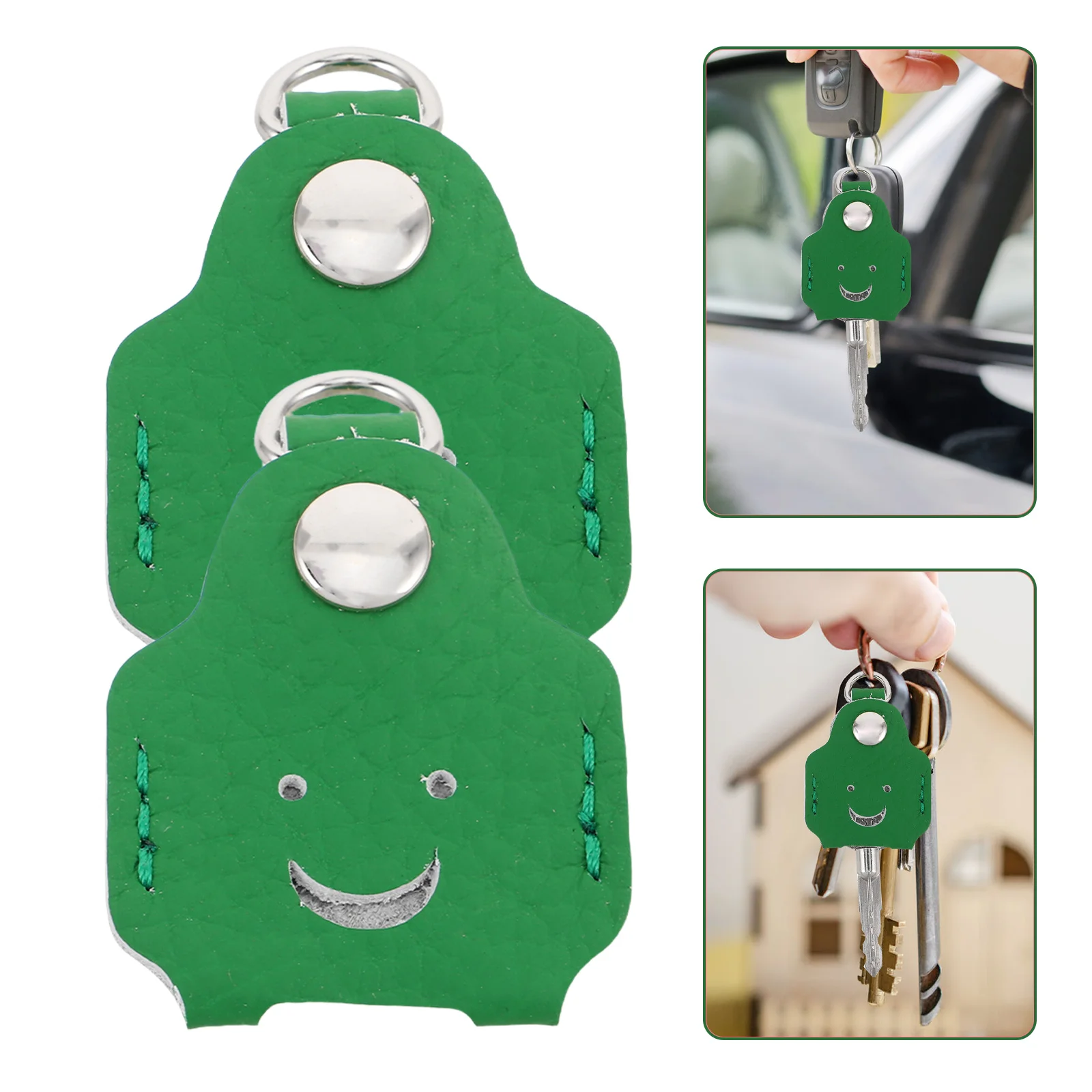 2Pcs Creative Handmade Key Cover Stylish Protector for House Car Keys Soft Material Scratch Protection RAM Key Fob Cover
2Pcs Creative Handmade Key Cover Stylish Protector for House Car Keys Soft Material Scratch Protection RAM Key Fob Cover