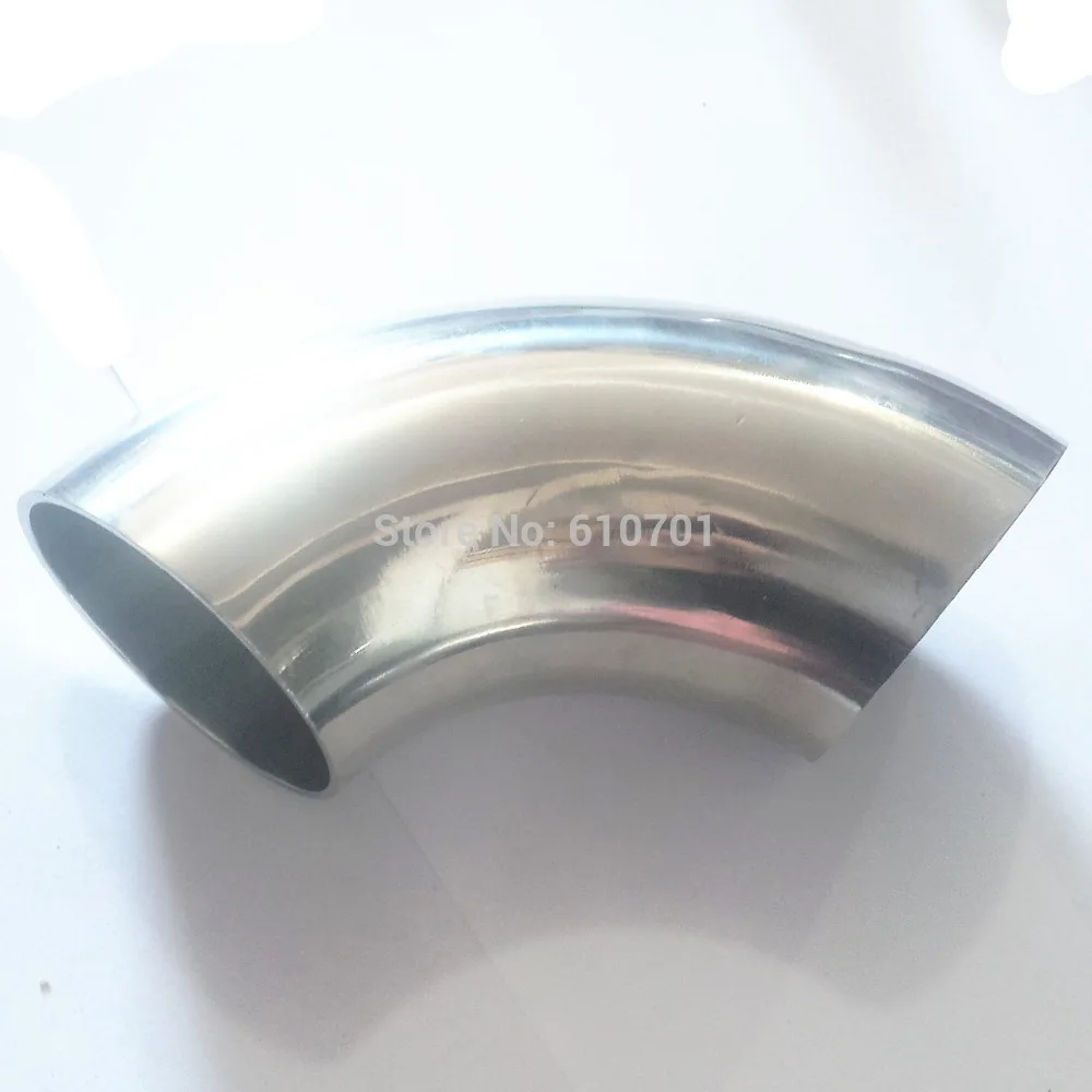 OD 63mm 2.5'' Sanitary Weld Elbow Pipe Fitting 90 Degree Stainless Steel 304
OD 63mm 2.5'' Sanitary Weld Elbow Pipe Fitting 90 Degree Stainless Steel 304