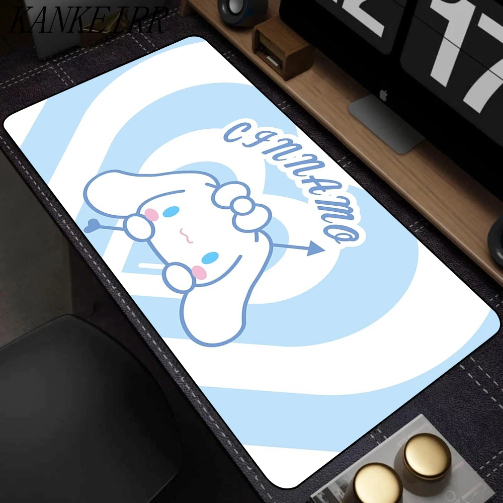Милый коврик для мыши в стиле аниме Cinnamoroll, игровые коврики Kawaii Blue Xxl, коврик для мыши, настольный офисный коврик для мыши, скоростной настольный коврик, нескользящий коврик для мыши 
Милый коврик для мыши в стиле аниме Cinnamoroll, игровые коврики Kawaii Blue Xxl, коврик для мыши, настольный офисный коврик для мыши, скоростной настольный коврик, нескользящий коврик для мыши