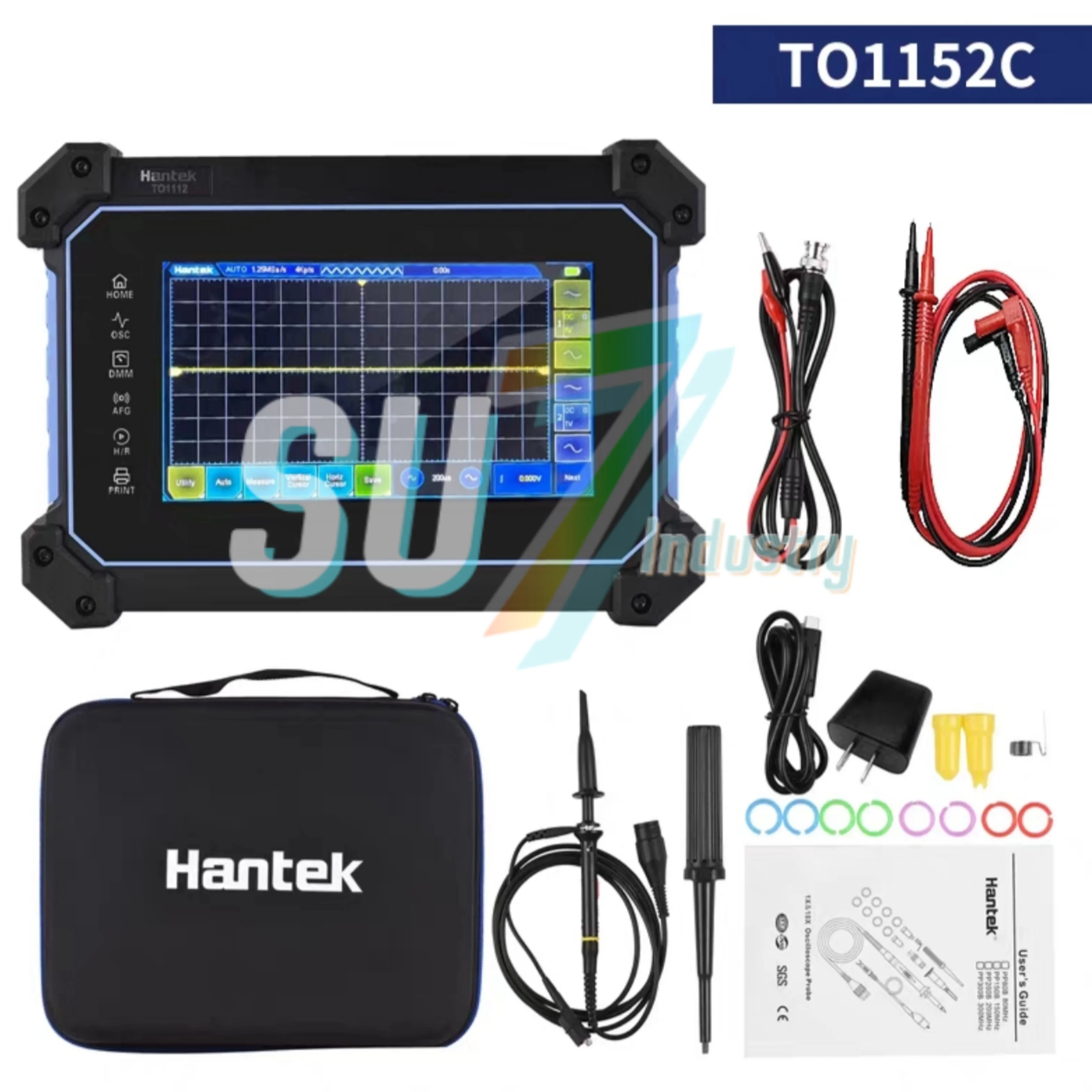 Hantek TO1152C Portable touchscreen tablet digital oscilloscope New In Box
Hantek TO1152C Portable touchscreen tablet digital oscilloscope New In Box