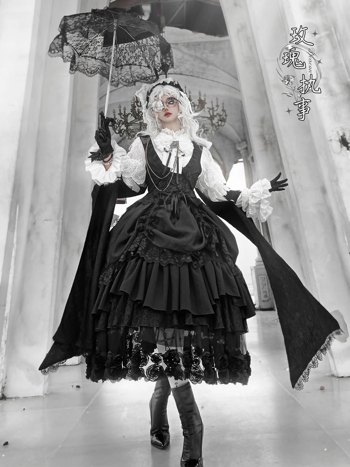 Rose Deaconess~ Gothic Lolita Lolita JSK Dress Set By Bramble Roses
Rose Deaconess~ Gothic Lolita Lolita JSK Dress Set By Bramble Roses