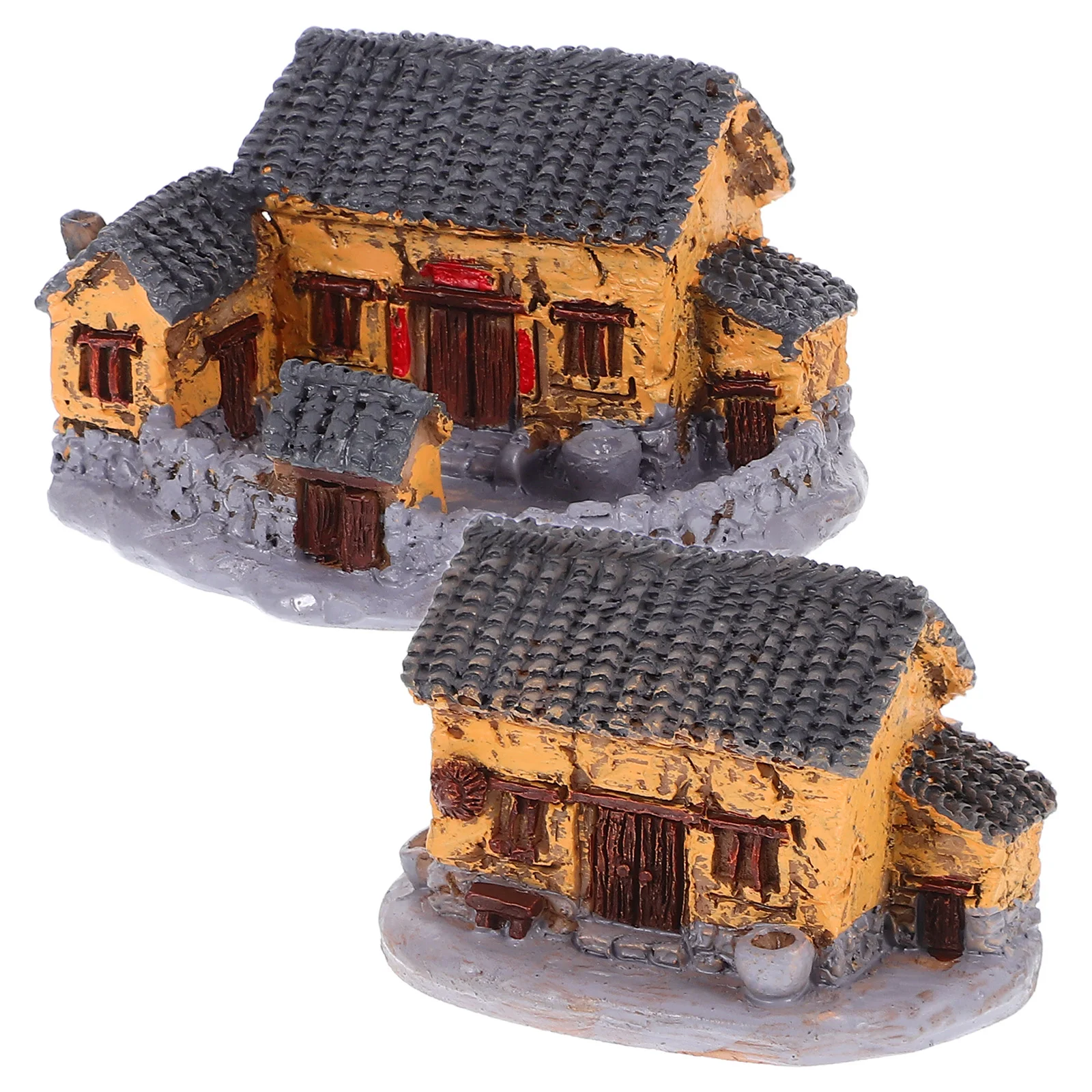 2 Pcs Micro Landscape House Garden Ornament Minature Kit Tiny Homes Asian Ornaments Decorations Scene Mini DIY
2 Pcs Micro Landscape House Garden Ornament Minature Kit Tiny Homes Asian Ornaments Decorations Scene Mini DIY