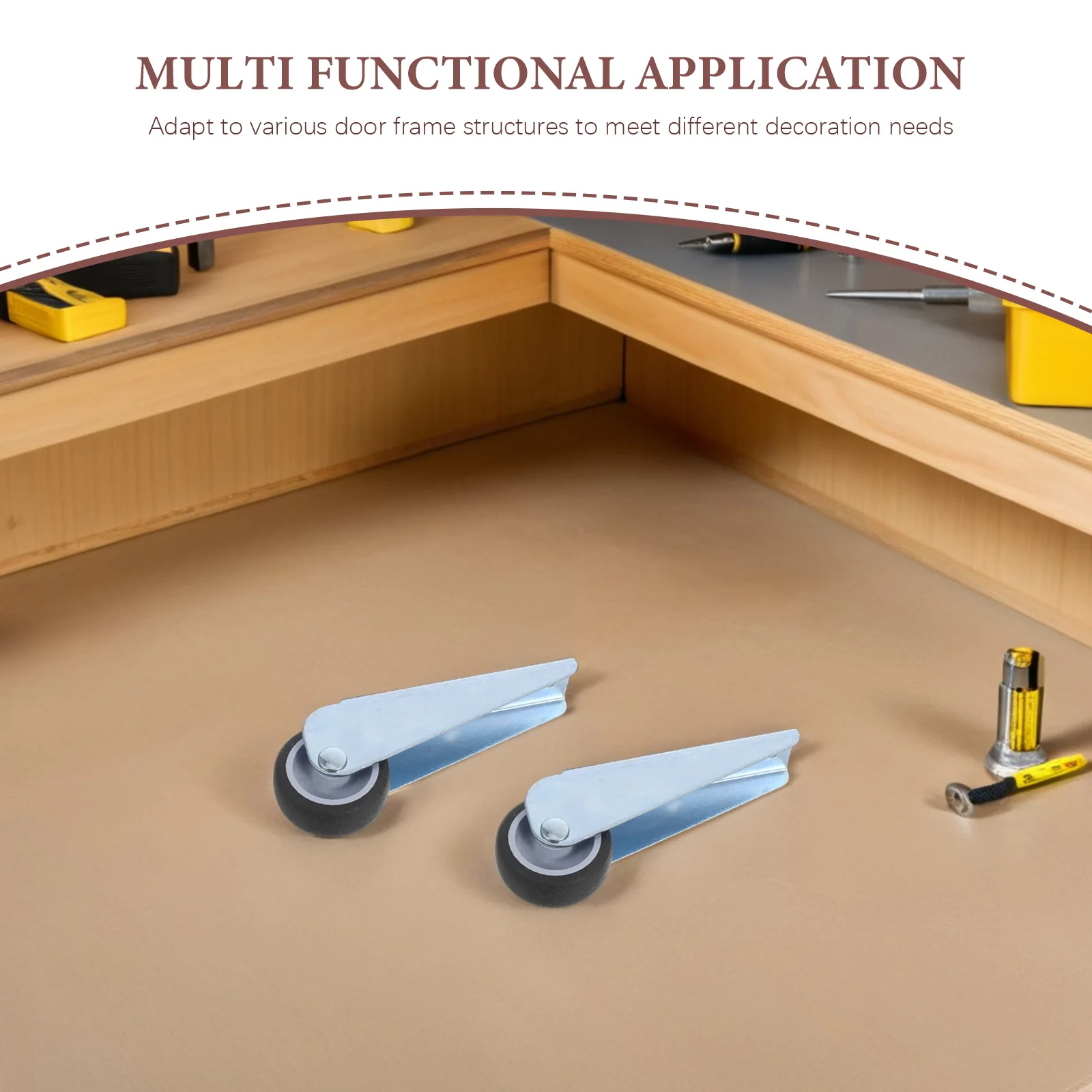 2 Pcs Sliding Door Roller Replacement Gate Wheels for Sliding Wood Screen Door - Anti-Sag Side or Bottom Mount Support Wheels
2 Pcs Sliding Door Roller Replacement Gate Wheels for Sliding Wood Screen Door - Anti-Sag Side or Bottom Mount Support Wheels