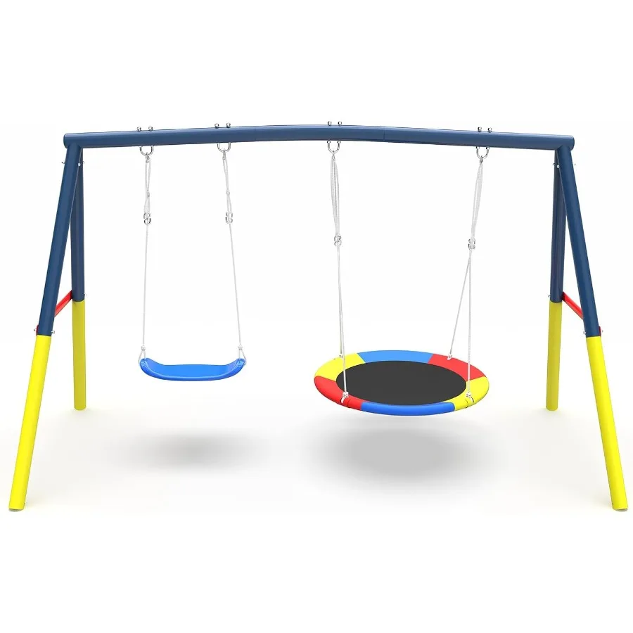 Набор качелей для заднего двора с подставкой. Сверхмощные металлические качели на открытом воздухе емкостью 440 фунтов. Подставка с 1 блюдцем, 32 дюйма и 1 ременное сиденье 26,2 дюйма.
Набор качелей для заднего двора с подставкой. Сверхмощные металлические качели на открытом воздухе емкостью 440 фунтов. Подставка с 1 блюдцем, 32 дюйма и 1 ременное сиденье 26,2 дюйма.