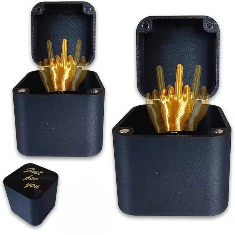 Desk Decoration Middle Finger in the Box Fun Gag Gifts Birthday Gift Toys Supplies Crafts Home Decoration Small Figurine
Desk Decoration Middle Finger in the Box Fun Gag Gifts Birthday Gift Toys Supplies Crafts Home Decoration Small Figurine
