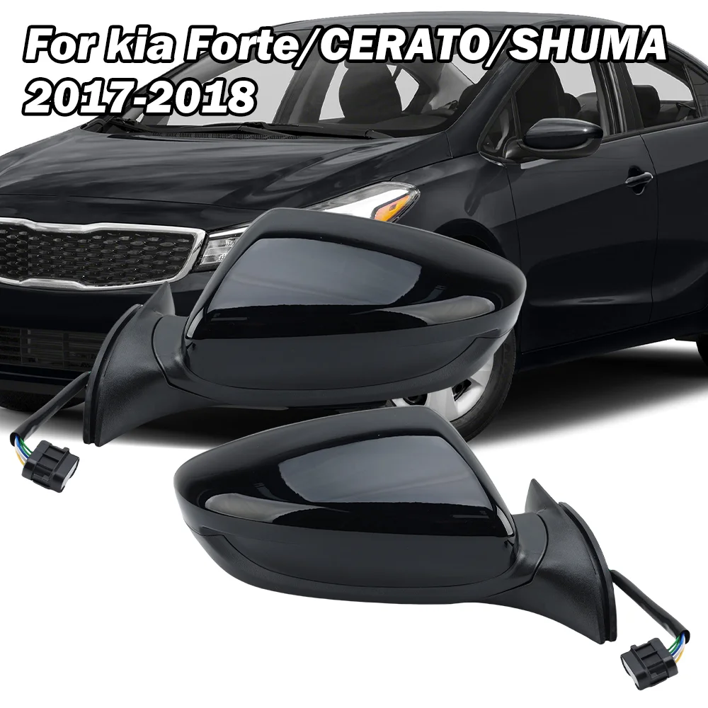 5 Pins Rearview Wing Mirror Assembly For KIA FORTE/CERATO/SHUMA 2017-2018 Black Manual Folding Side Door Mirror Car Accessories
5 Pins Rearview Wing Mirror Assembly For KIA FORTE/CERATO/SHUMA 2017-2018 Black Manual Folding Side Door Mirror Car Accessories
