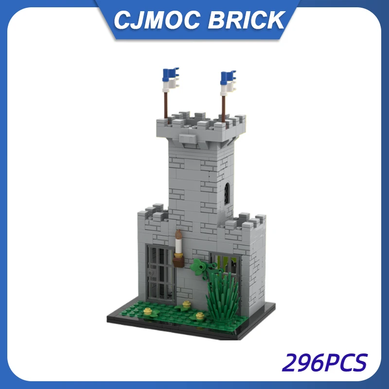 Модель Moc, строительные кирпичи, Лев, средневековая тюремная башня, технология V2, модульный блок, подарок, рождественская игрушка, набор «сделай сам», сборка, 296 шт.
Модель Moc, строительные кирпичи, Лев, средневековая тюремная башня, технология V2, модульный блок, подарок, рождественская игрушка, набор «сделай сам», сборка, 296 шт.