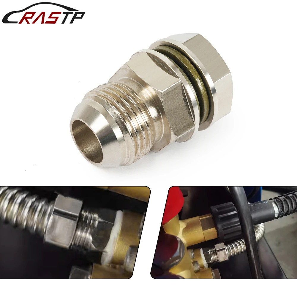 RASTP-10AN To M18x1.5mm Turbo Oil Pan Carbon Steel / Oil Sump Return Drain Adapter Bung Fitting no Weld RS-QRF037
RASTP-10AN To M18x1.5mm Turbo Oil Pan Carbon Steel / Oil Sump Return Drain Adapter Bung Fitting no Weld RS-QRF037
