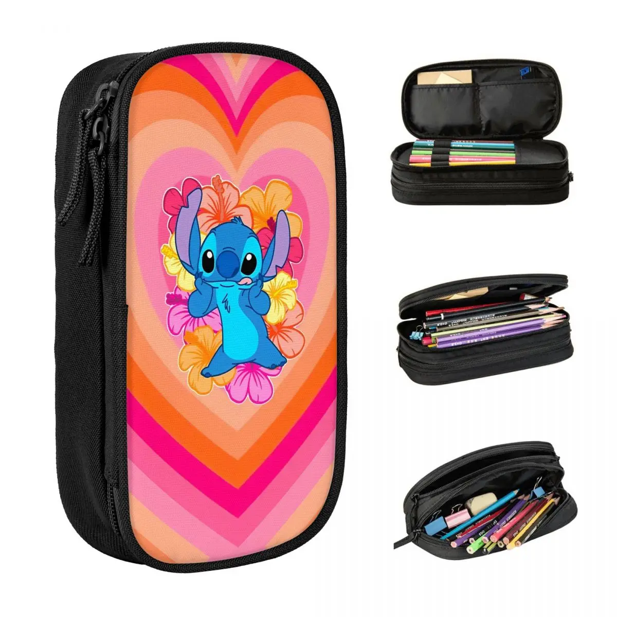 Cartoon Stitch Print Pencil Case Portable Pencil Pouch Girls Boys Canvas Fashion School Pencil Cases Design Stationery
Cartoon Stitch Print Pencil Case Portable Pencil Pouch Girls Boys Canvas Fashion School Pencil Cases Design Stationery