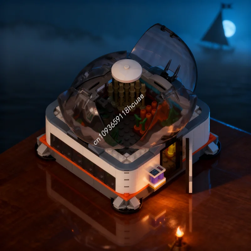 394 шт. MOC космические исследования, тепличный модуль, модель строительных блоков, строительные рождественские подарки, креативная образовательная игрушка, идея, кирпич
394 шт. MOC космические исследования, тепличный модуль, модель строительных блоков, строительные рождественские подарки, креативная образовательная игрушка, идея, кирпич