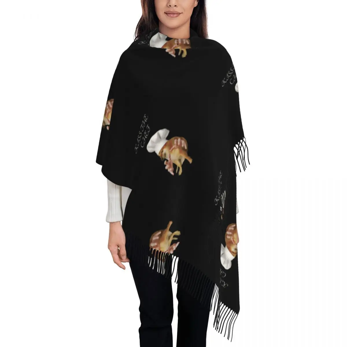 Kiss Chef Cheems Scarf Tassel Scarves for Women Soft Warm Shawls and Wraps Large Fall Winter Shawl Wrap
Kiss Chef Cheems Scarf Tassel Scarves for Women Soft Warm Shawls and Wraps Large Fall Winter Shawl Wrap