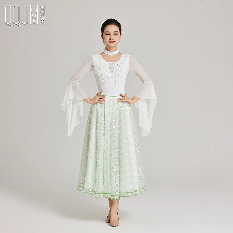 2026 New Ballroom Dance Modern Dance Skirt Performance Clothes Competition Clothing Ballroom Dance Waltz Skirt 20250328
2026 New Ballroom Dance Modern Dance Skirt Performance Clothes Competition Clothing Ballroom Dance Waltz Skirt 20250328