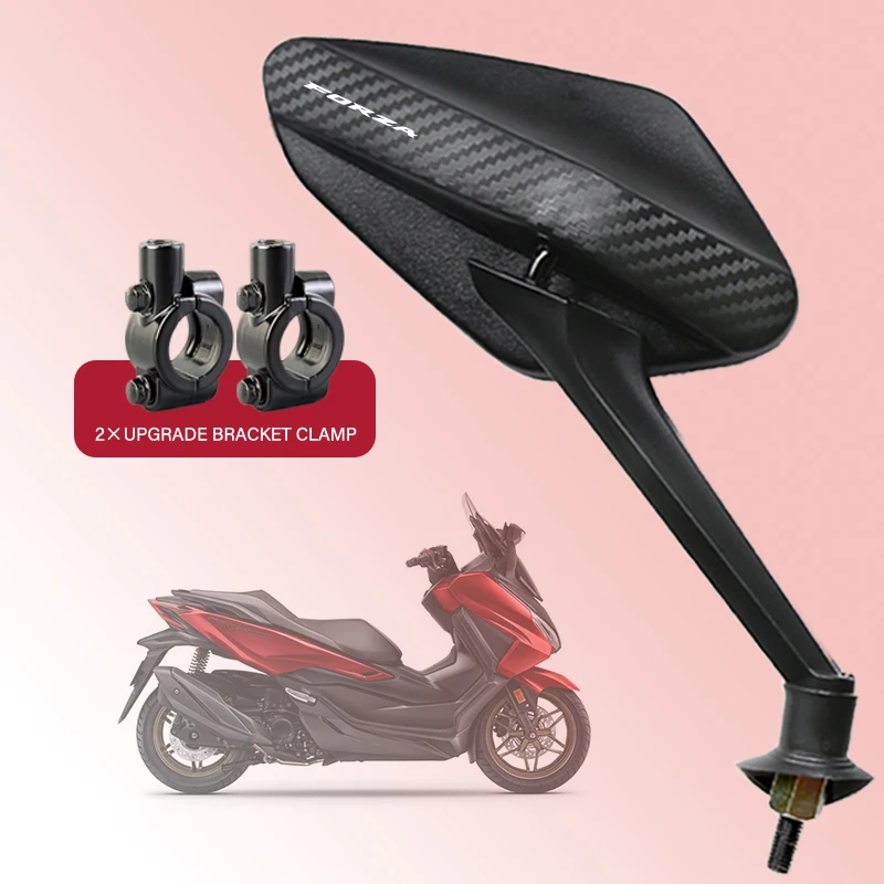 2Pcs/Pair Universal Carbon Fiber Motorcycle Rear view Mirrors For FORZA HONDA FORZA350 FORZA750 350 750 NSS350 NSS Rearview
2Pcs/Pair Universal Carbon Fiber Motorcycle Rear view Mirrors For FORZA HONDA FORZA350 FORZA750 350 750 NSS350 NSS Rearview