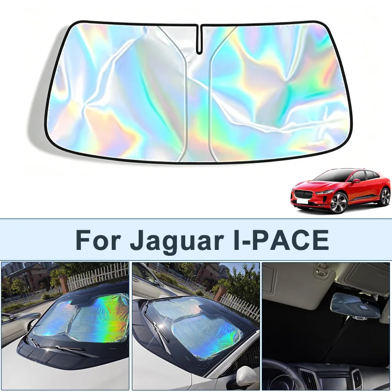 Foldable Front Windshield Sun Shade For Jaguar I-PACE UV Reflective Sun Protection Cover Car Interior Accessories
Foldable Front Windshield Sun Shade For Jaguar I-PACE UV Reflective Sun Protection Cover Car Interior Accessories