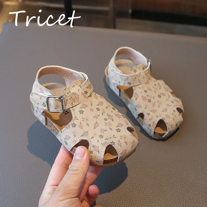 Summer Flowers Printed Children Sandals PU Cloesd Toe Toddler Girls Cork Sandals Hook Loop Non Slip Kids Beach Shoes
Summer Flowers Printed Children Sandals PU Cloesd Toe Toddler Girls Cork Sandals Hook Loop Non Slip Kids Beach Shoes