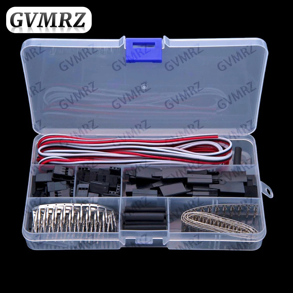 Connector Female Male 2/3 Pin Kit for JR JST SYP Futaba Male Female Jumper Cable Plug for RC Robot Airplane Car Servo 2P 3P
Connector Female Male 2/3 Pin Kit for JR JST SYP Futaba Male Female Jumper Cable Plug for RC Robot Airplane Car Servo 2P 3P