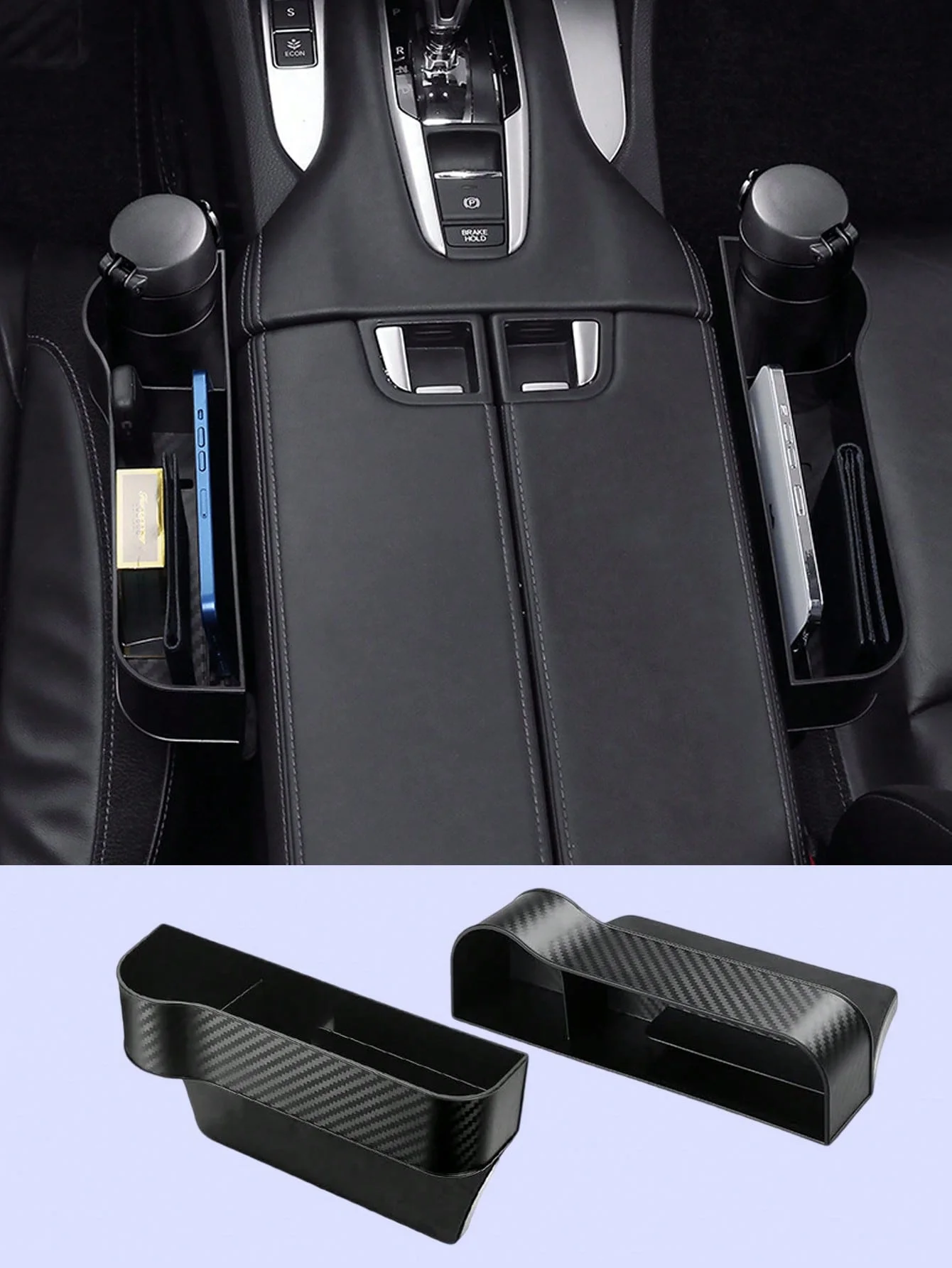 Органайзер для автомобильного сиденья — ящик для хранения большой емкости с дизайном из углеродного волокна, простой в установке и снимается, предотвращает падение предметов
Органайзер для автомобильного сиденья — ящик для хранения большой емкости с дизайном из углеродного волокна, простой в установке и снимается, предотвращает падение предметов