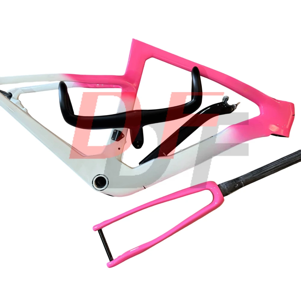 Hidden Full Carbon Fiber Road Bike Frame Custom Color
Hidden Full Carbon Fiber Road Bike Frame Custom Color