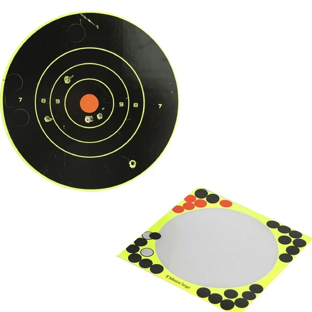 10Pcs 8 Inch Fluorescent Self Adhesive Target Paper for Shooting Hunting Practice Splatter Stickers Targets Range Accessories
10Pcs 8 Inch Fluorescent Self Adhesive Target Paper for Shooting Hunting Practice Splatter Stickers Targets Range Accessories