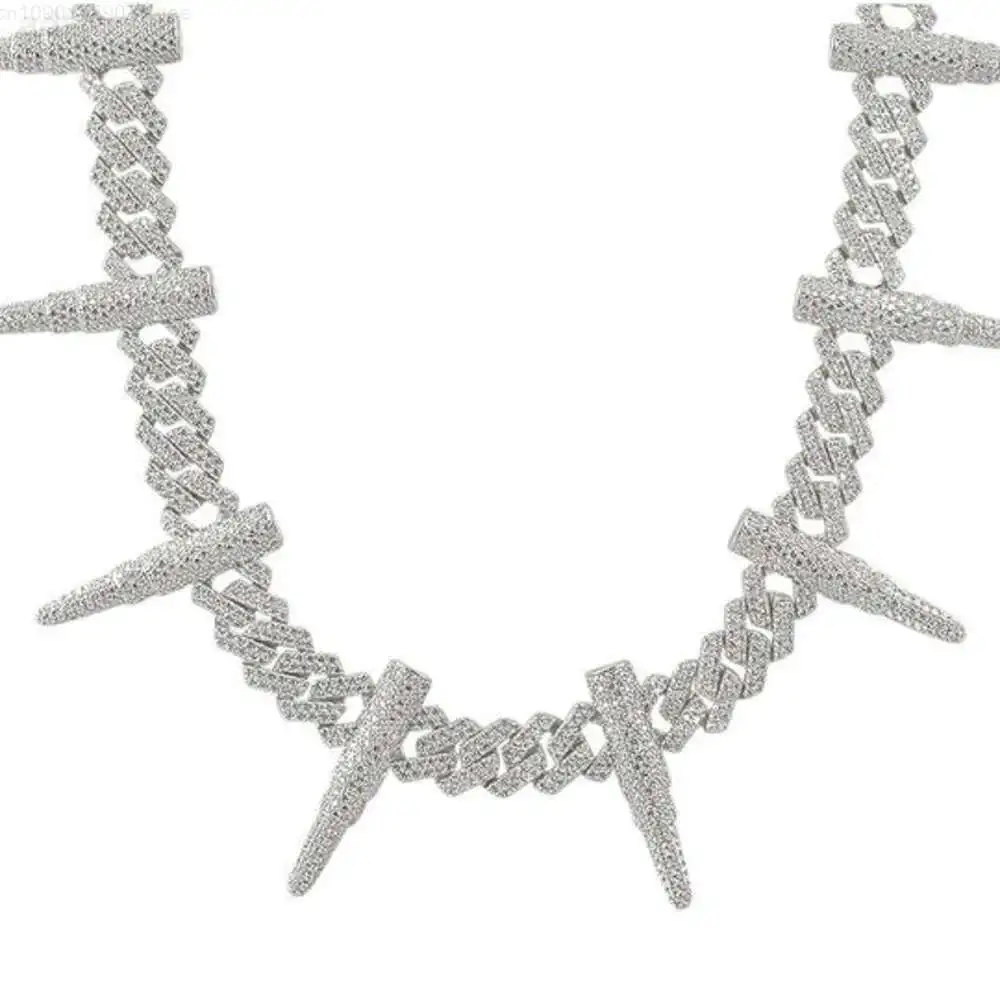 Gorgeous Fashion Mossanite Cuban Link Chain 925 Sterling Silver Luxury Exquisite Moissanite Men Cuban Necklace
Gorgeous Fashion Mossanite Cuban Link Chain 925 Sterling Silver Luxury Exquisite Moissanite Men Cuban Necklace