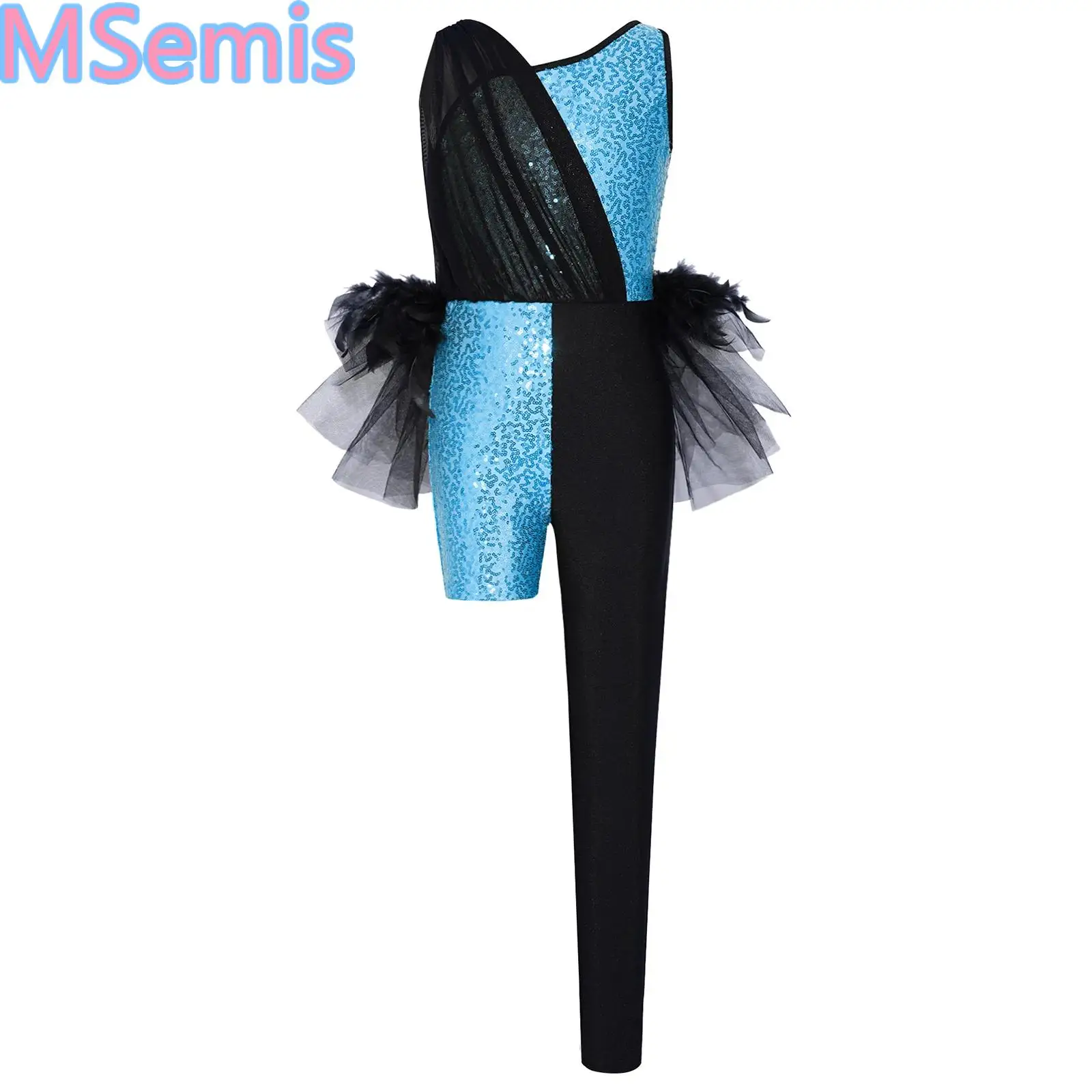Kids Girls Sparkly Sequins Ballet Rumba Dance Jumpsuits Asymmetrical Leotards Tulle Skirted Competition Skating Jazz Bodysuits
Kids Girls Sparkly Sequins Ballet Rumba Dance Jumpsuits Asymmetrical Leotards Tulle Skirted Competition Skating Jazz Bodysuits