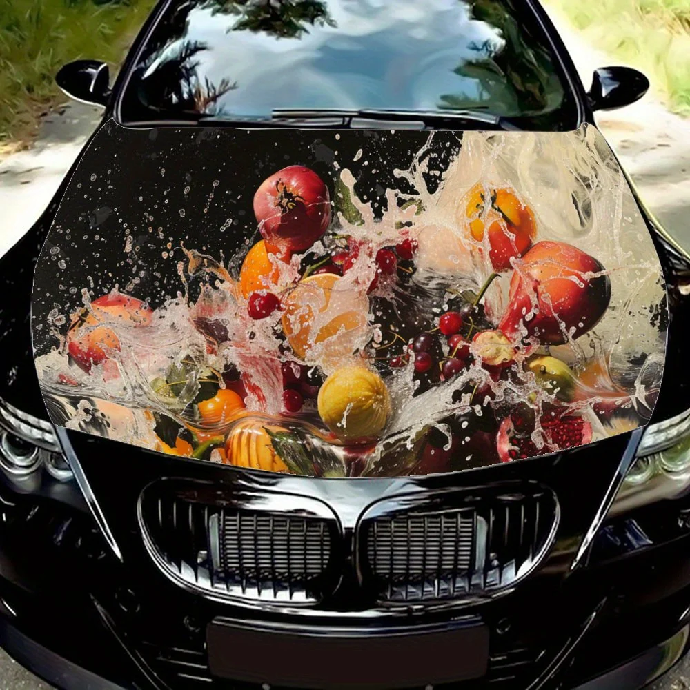 Fruit Splash Artistic Print Car Hood Wrap Color Vinyl Sticker Truck Graphic Bonnet Auto Accessories Decoration Decal Gift 
Fruit Splash Artistic Print Car Hood Wrap Color Vinyl Sticker Truck Graphic Bonnet Auto Accessories Decoration Decal Gift