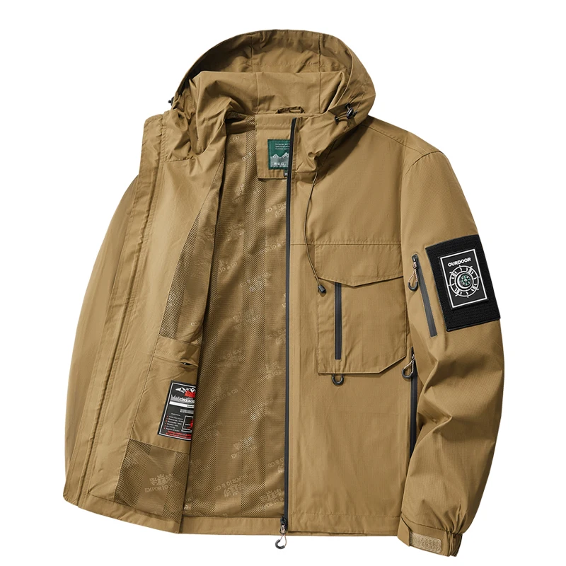 Men's Outdoor Mens Cargo Jackets New Fashion Flight Jacket Loose Large Outdoor Camping Fashion Outwear Jackets Men Work Jacket
Men's Outdoor Mens Cargo Jackets New Fashion Flight Jacket Loose Large Outdoor Camping Fashion Outwear Jackets Men Work Jacket