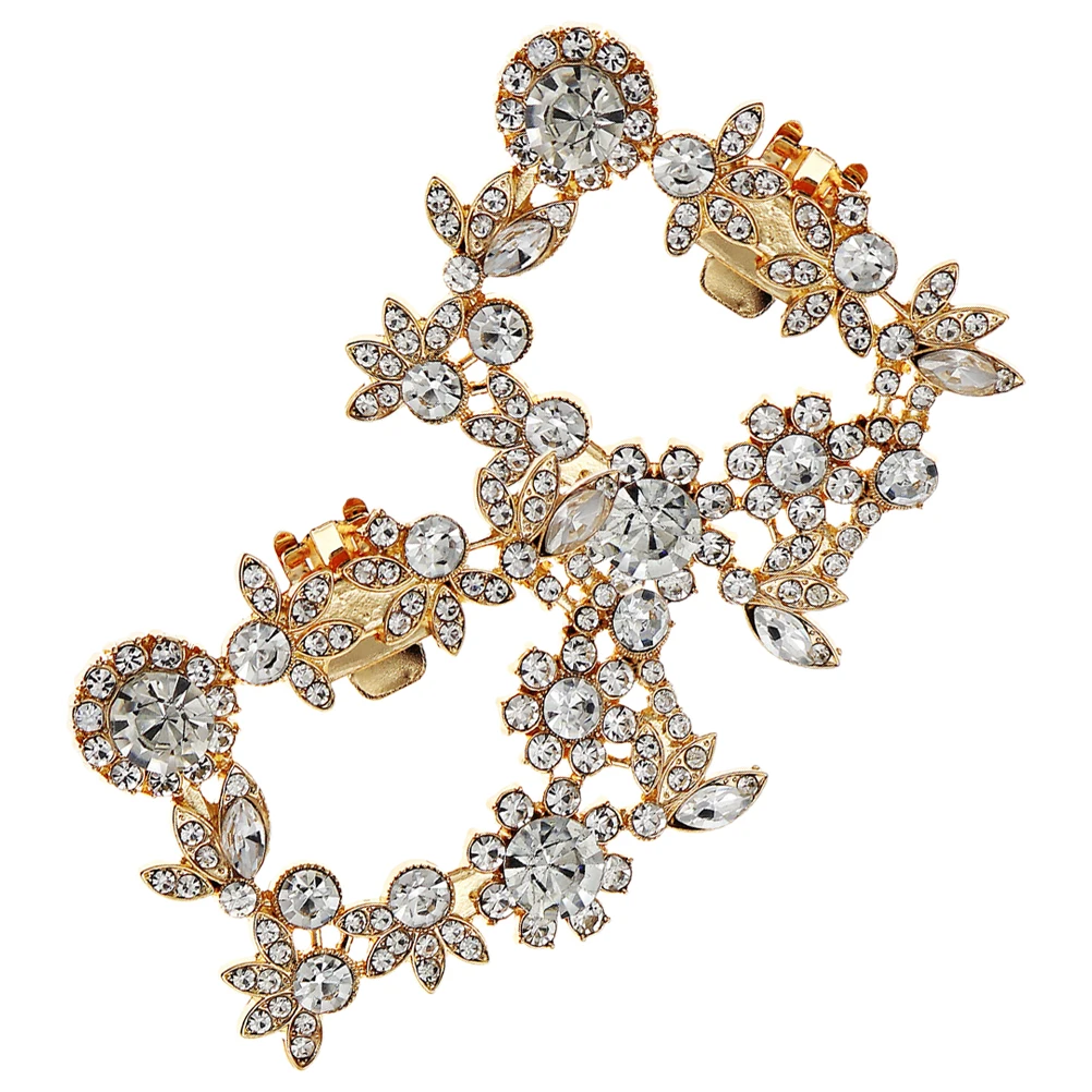2pcs High Heels Buckles Rhinestone Shoe Clips Embellishments Decor for Pumps Removable Accessories Women Metal
2pcs High Heels Buckles Rhinestone Shoe Clips Embellishments Decor for Pumps Removable Accessories Women Metal