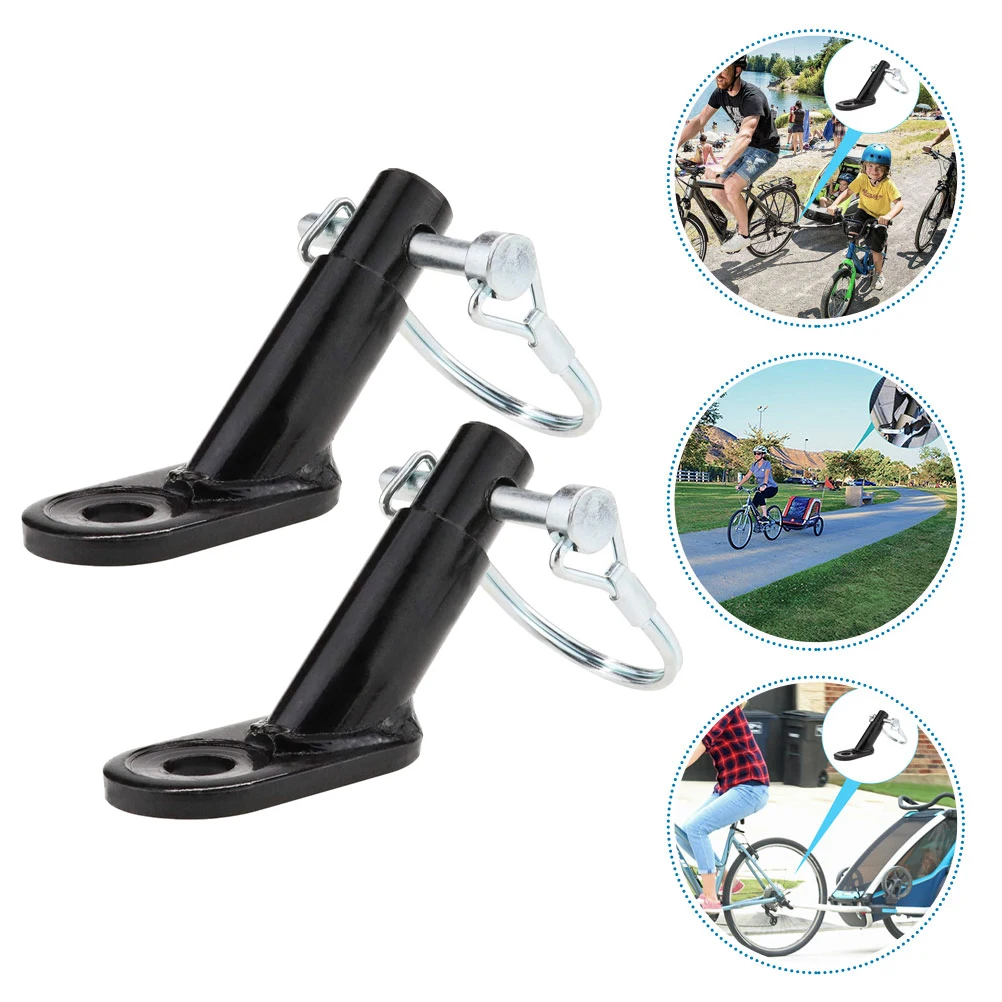 2 Pcs Hitch Connector Durable Infant Pet Trailer Bike Supplies Trailer Hitch Connector Rear Rack Accessory Easy Use
2 Pcs Hitch Connector Durable Infant Pet Trailer Bike Supplies Trailer Hitch Connector Rear Rack Accessory Easy Use
