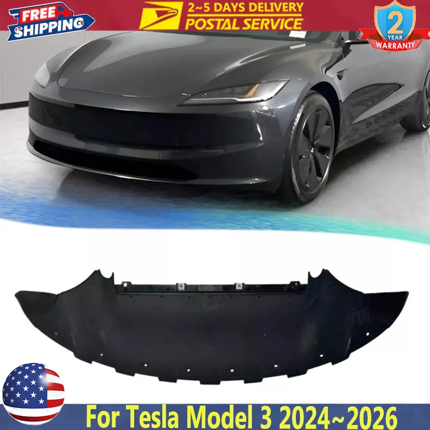 Car Fender Flares Car Underbody Protective Panel For Tesla Model 3 2024~2026 Front Bumper Valance Lower Splash Shield Protective
Car Fender Flares Car Underbody Protective Panel For Tesla Model 3 2024~2026 Front Bumper Valance Lower Splash Shield Protective