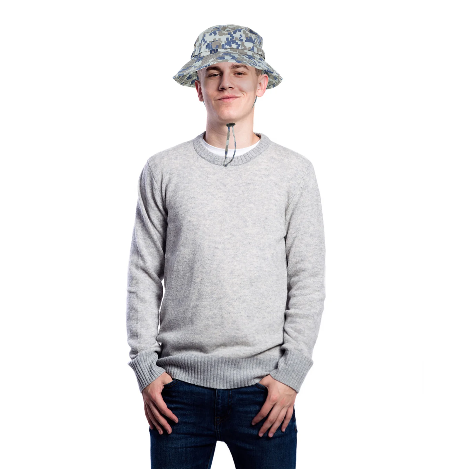 Breathable Camouflage Sun Hat One Size Tear-Proof Bucket Hat for Outdoor Activities Fishing Hunting Hiking Boonie Cap
Breathable Camouflage Sun Hat One Size Tear-Proof Bucket Hat for Outdoor Activities Fishing Hunting Hiking Boonie Cap