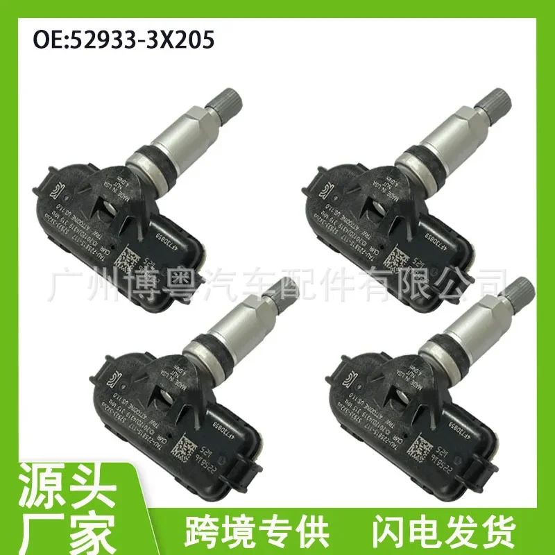 Tire Pressure Sensor for Kia Hyundai Elantra Freddy 52933-3X205 TPMS Auto Parts
Tire Pressure Sensor for Kia Hyundai Elantra Freddy 52933-3X205 TPMS Auto Parts