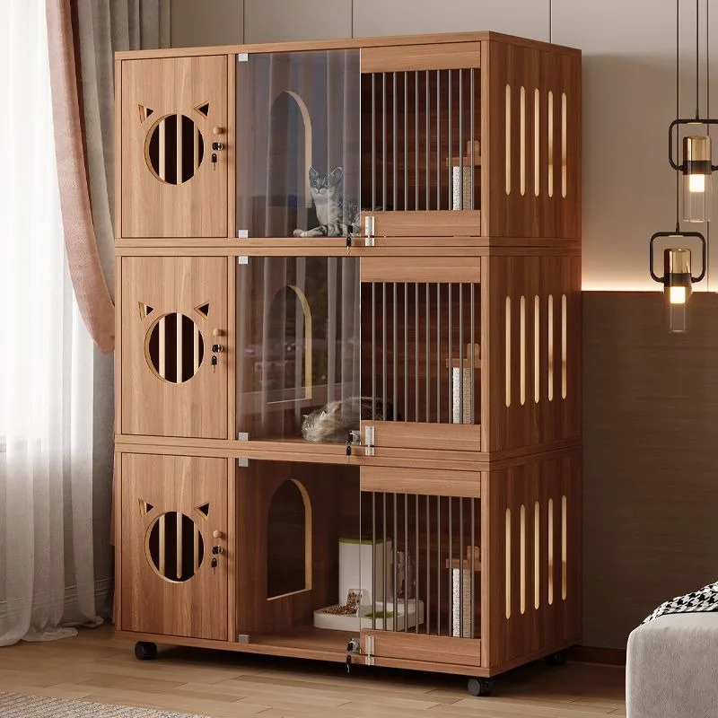 Домик-вилла для кошек из массива дерева, многоуровневый, большой, с отдельным пространством, для дома, для домашних животных, интегрированный с клеткой.
Домик-вилла для кошек из массива дерева, многоуровневый, большой, с отдельным пространством, для дома, для домашних животных, интегрированный с клеткой.