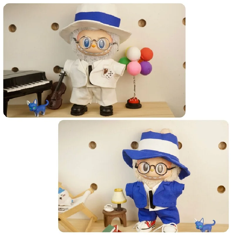 Only clothes no dolls for labubu Kids' clothing 17cm Labubu dress cosplay anime character trendy suit kids' clothing Eva simil
Only clothes no dolls for labubu Kids' clothing 17cm Labubu dress cosplay anime character trendy suit kids' clothing Eva simil