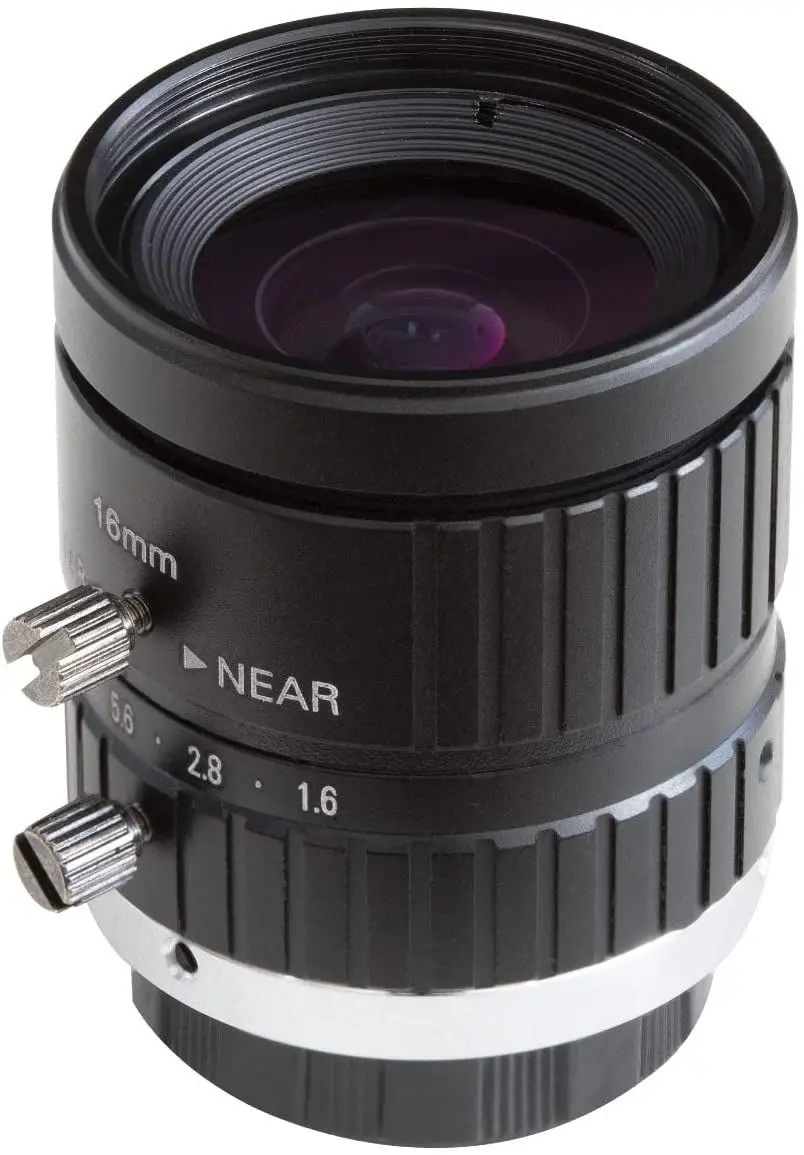 Arducam C-Mount Lens for Raspberry Pi High Quality Camera, 16mm Focal Length with Manual Focus and Adjustable Aperture
Arducam C-Mount Lens for Raspberry Pi High Quality Camera, 16mm Focal Length with Manual Focus and Adjustable Aperture