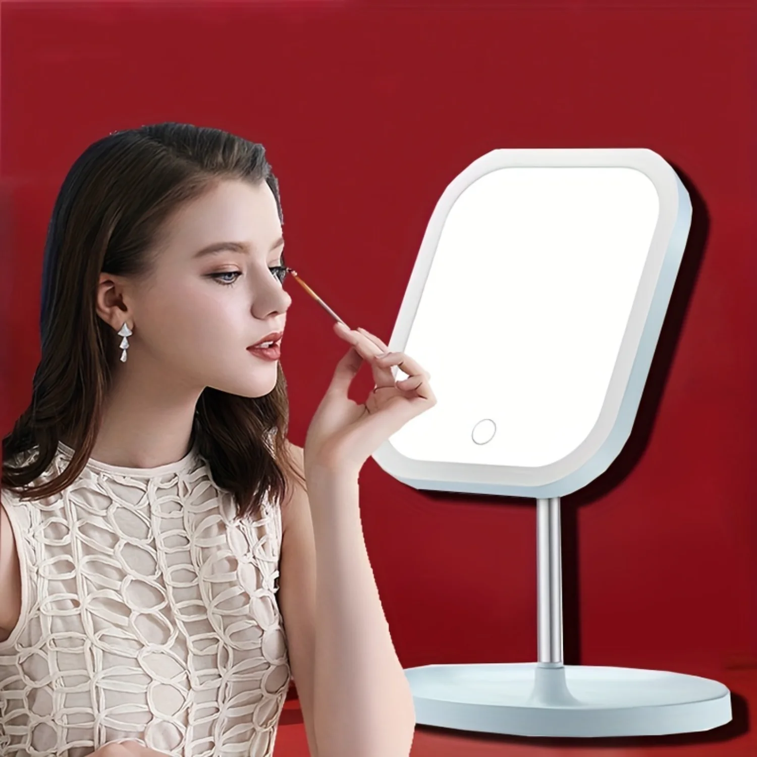 Enhance Your Beauty Routine with LED Desktop Makeup Mirror - 360° Rotation & Touch Control!
Enhance Your Beauty Routine with LED Desktop Makeup Mirror - 360° Rotation & Touch Control!