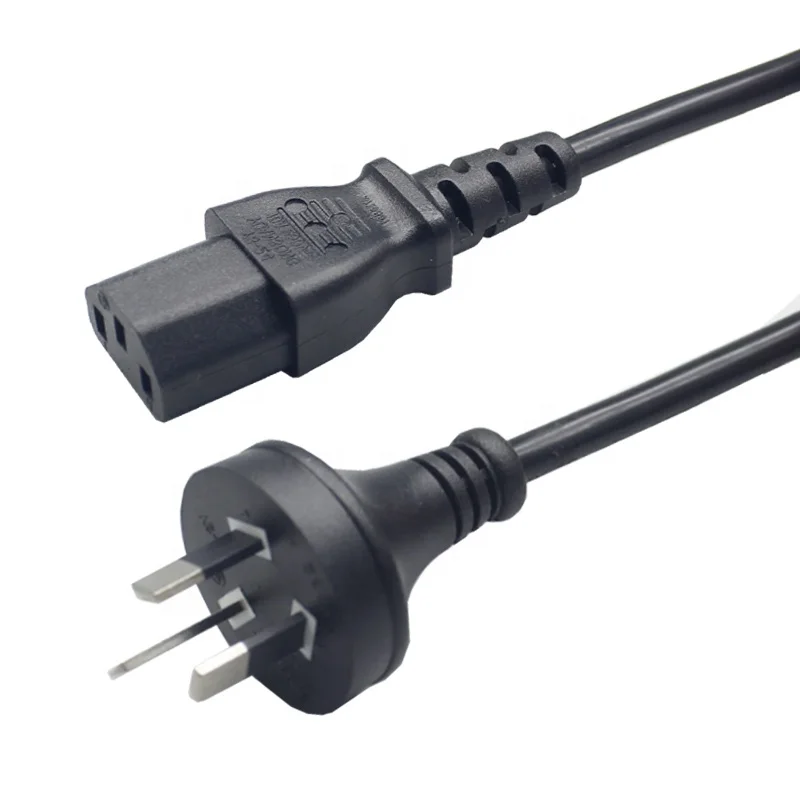 Durable 10A 250V Australian SAA IEC 320 3*1.0mm power cable cord with C13 plug socket
Durable 10A 250V Australian SAA IEC 320 3*1.0mm power cable cord with C13 plug socket