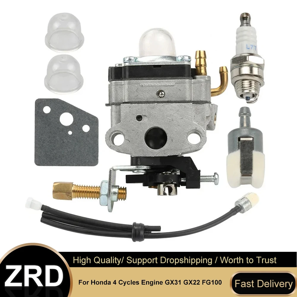 Carburetor Repair Kit 16100-ZM5-803 for Honda GX22 GX31 FG100 4-Stroke Engine
Carburetor Repair Kit 16100-ZM5-803 for Honda GX22 GX31 FG100 4-Stroke Engine