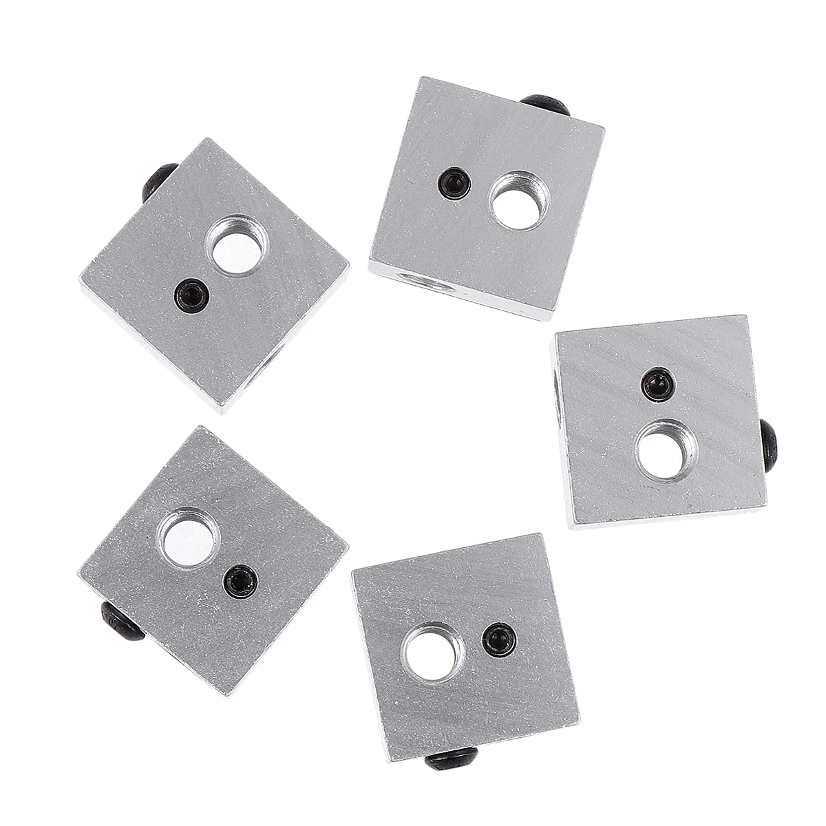 5 Pieces Heating Block Heater Aluminum 3d Printer Silver Alloy for Hotend Extruder
5 Pieces Heating Block Heater Aluminum 3d Printer Silver Alloy for Hotend Extruder