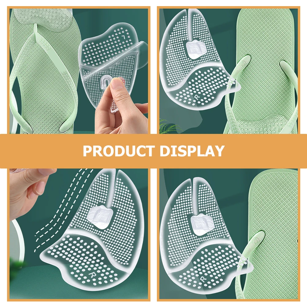 2pcs Forefoot Cushions Metatarsal Pads For Women Ball Of Foot Pain Relief Adhesive Non-Slip Gel Insoles Comfortable Sandals
2pcs Forefoot Cushions Metatarsal Pads For Women Ball Of Foot Pain Relief Adhesive Non-Slip Gel Insoles Comfortable Sandals