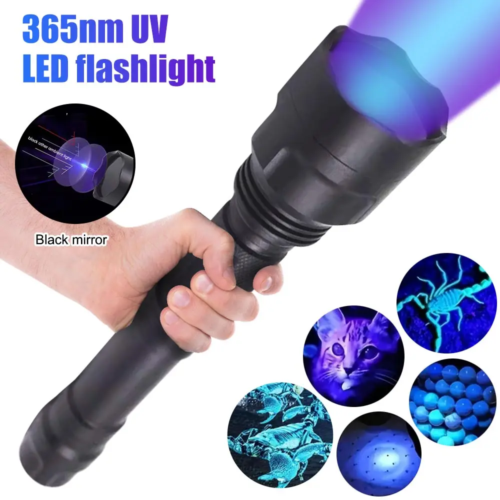 Высокая мощность 365 нм УФ-фонарик Blacklight Перезаряжаемый отверждаемый маркер для пятен кошек и собак Руда Деньги Скорпион флуоресцентная контрольная лампа
Высокая мощность 365 нм УФ-фонарик Blacklight Перезаряжаемый отверждаемый маркер для пятен кошек и собак Руда Деньги Скорпион флуоресцентная контрольная лампа