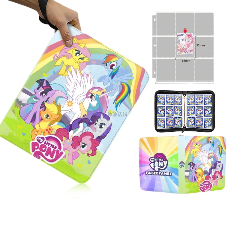 Фотоальбом-книга для коллекционирования карточек My Little Pony, держатель для значков, коллекционный альбом для хобби, анимации, настольный, детский, роскошный подарок-игрушка
Фотоальбом-книга для коллекционирования карточек My Little Pony, держатель для значков, коллекционный альбом для хобби, анимации, настольный, детский, роскошный подарок-игрушка