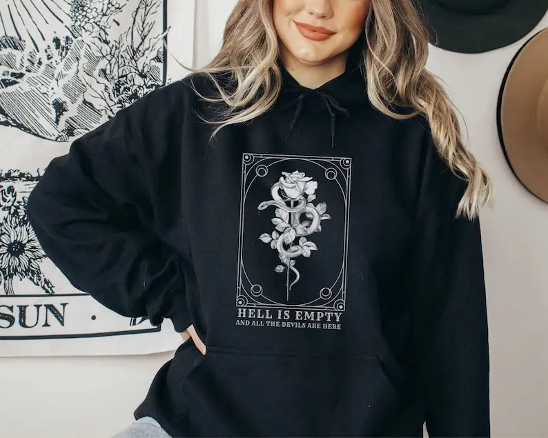 Толстовка с ботаническими картами Таро, толстовка с капюшоном Whimsigoth, небесно-книжный Град, атеист, острый гранж, Шекспир, подарки
Толстовка с ботаническими картами Таро, толстовка с капюшоном Whimsigoth, небесно-книжный Град, атеист, острый гранж, Шекспир, подарки