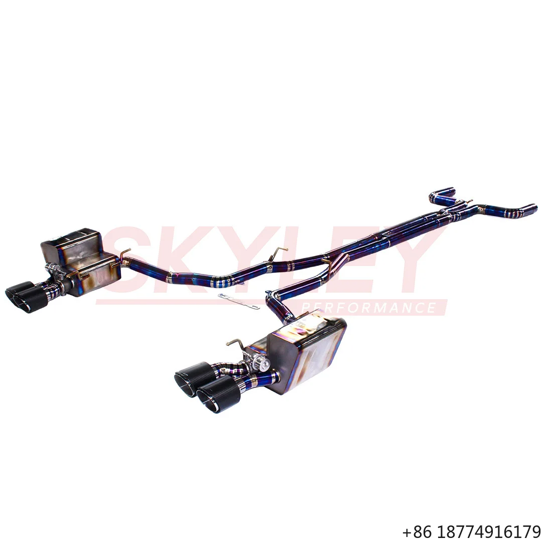 Высококачественная выхлопная система Catback для SQ4/SQ4 3.0T 2014-2019: титановая выхлопная труба, глушитель, система отвода газов
Высококачественная выхлопная система Catback для SQ4/SQ4 3.0T 2014-2019: титановая выхлопная труба, глушитель, система отвода газов