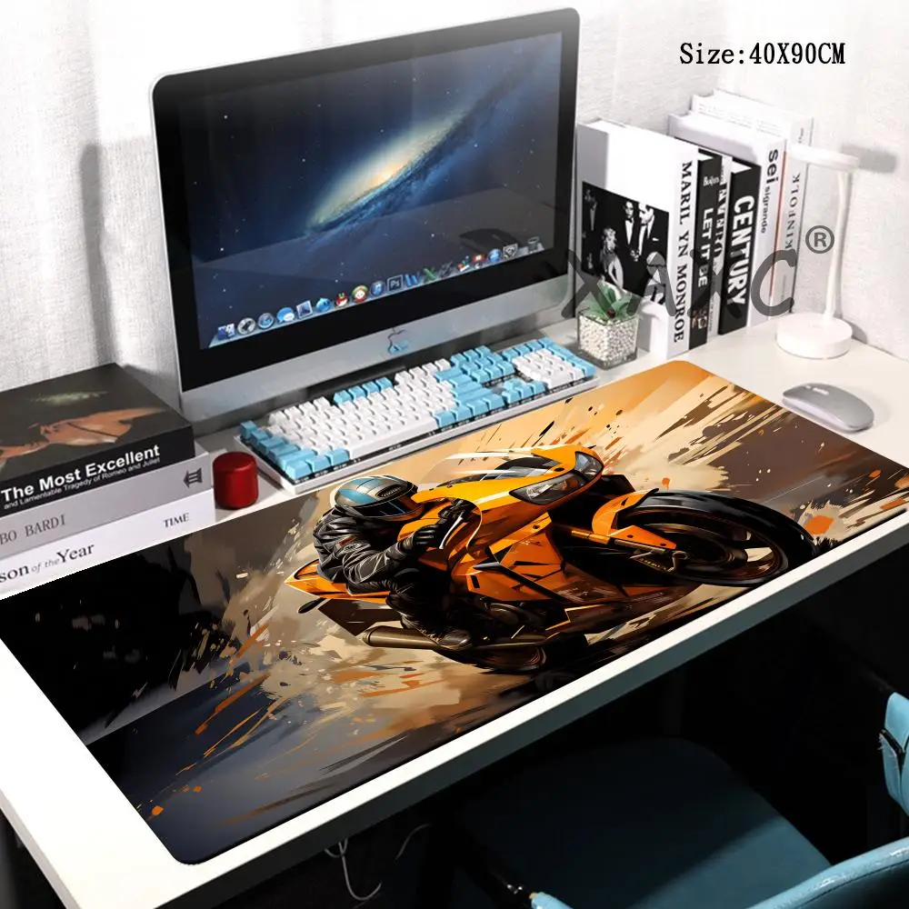 HYBXAXC Animation Motorcycle large mouse pad desk mat Durable Stitched Edge pc accessories keyboard mousepads gaming pad
HYBXAXC Animation Motorcycle large mouse pad desk mat Durable Stitched Edge pc accessories keyboard mousepads gaming pad