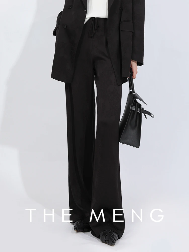 Шелковые атласные брюки Meng Silk Satin Drapey для женщин, с высокой талией, прямого кроя, длинные, модные, роскошные, элегантные.
Шелковые атласные брюки Meng Silk Satin Drapey для женщин, с высокой талией, прямого кроя, длинные, модные, роскошные, элегантные.