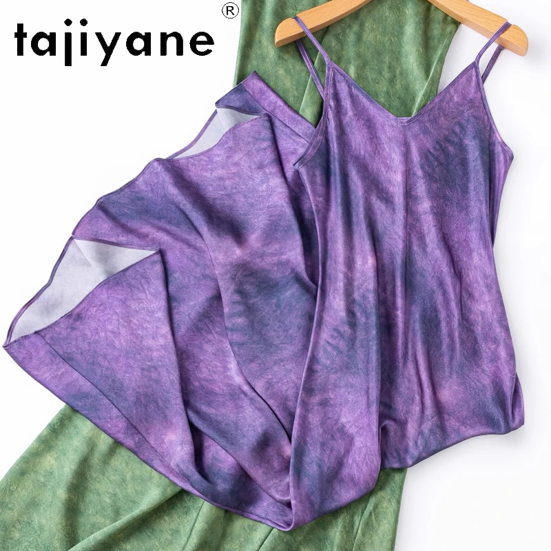 TAJIYANE 21MM 100% Mulberry Silk Slip Dress Women Summer Satin Long Dress Party Frocks Elegant Women's Clothing 2026 Vestidos
TAJIYANE 21MM 100% Mulberry Silk Slip Dress Women Summer Satin Long Dress Party Frocks Elegant Women's Clothing 2026 Vestidos