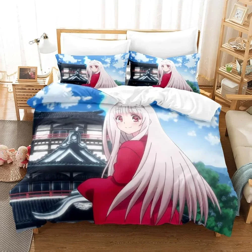 3D Printed Anime Yuragi-sou No Yuuna-san Bedding Set Single Twin Full Queen King Size Bed Set Adult Kid Bedroom Duvet cover Sets
3D Printed Anime Yuragi-sou No Yuuna-san Bedding Set Single Twin Full Queen King Size Bed Set Adult Kid Bedroom Duvet cover Sets