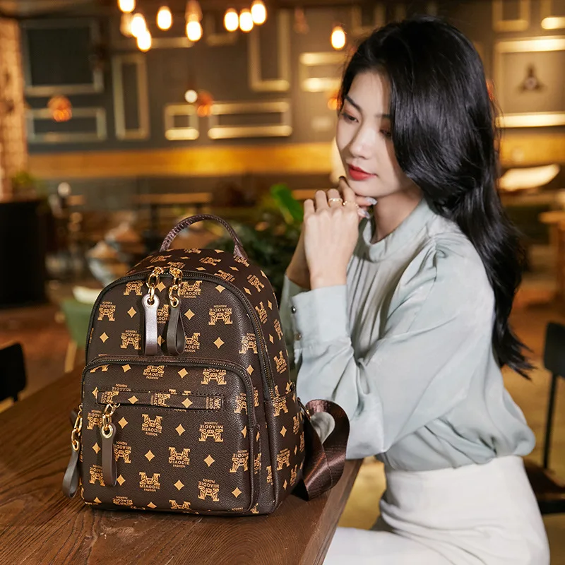 2023 New Trend Large Capacity Backpack Women's Fashion Casual Versatile Soft Leather Women's Travel Ladies Backpack
2023 New Trend Large Capacity Backpack Women's Fashion Casual Versatile Soft Leather Women's Travel Ladies Backpack